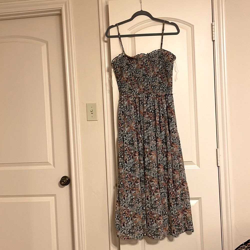 Women’s Size L Floral Maxi Dress
